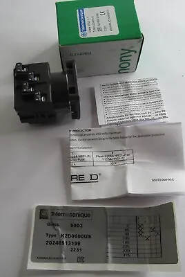 Buy New Schneider Electric/telemecanique 9003 K2d0600us Cam Switch Body Vde 0660 • 74$