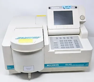 Buy Beckman General Purpose UV/Vis Spectrophotometer DU-520 - Fails λ Calibration • 195$