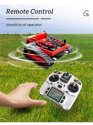 Buy Automatic Lawn Mower Remote Control Field Grass Cutter Weeding Machine Robot • 4,500$