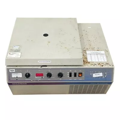 Buy Beckman Allegra 6R Benchtop Refrigerated Centrifuge--FREE SHIPPING • 2,300$