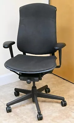 Buy Herman Miller Celle Desk Office Chair Charcoal Black 2008 • 449.88$