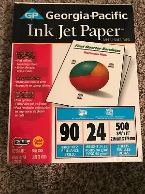 Buy Georgia Pacific Ink Jet Paper • 25$