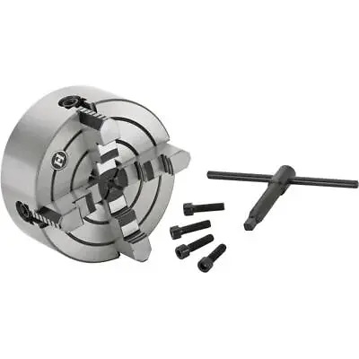 Buy Grizzly G9865 6  4-Jaw Plain Back Independent Chuck • 218.95$