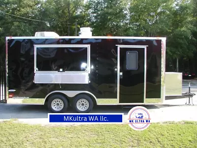 Buy NEW 8 X 18 Mobile Food Vending Kitchen Catering Trailer • 118.50$