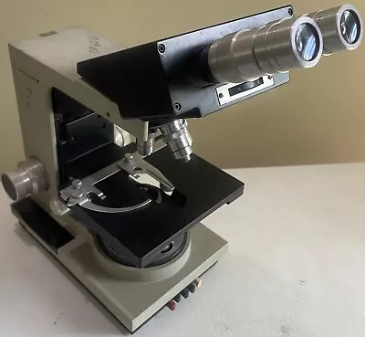 Buy Bausch & Lomb Binocular Microscope 3 Objective Lenses 100X 40X 10X No Power Cord • 189.99$