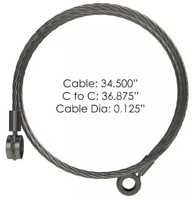 Buy Hood Cable Peterbilt Part # L9260170940, HLK2196 • 21.42$