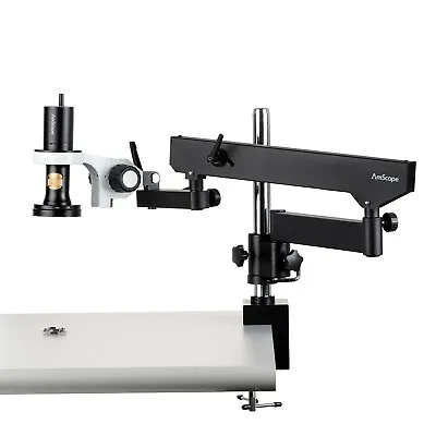 Buy Amscope 0.7-5.6X 1080p WiFi/USB Digital Zoom Microscope Articulating Arm+ Pillar • 947.99$