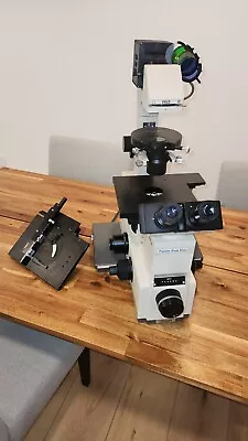 Buy Complete Olympus IMT-2 Inverted Phase Contrast Microscope W/ 4 Phase Objectives • 1,000$