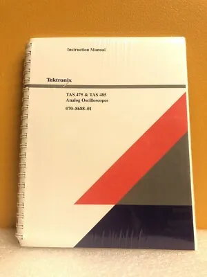 Buy Tektronix 070-8688-01 TAS 475 & TAS 485 Analog Oscilloscopes Instruction Manual • 42.49$