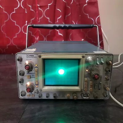Buy Vintage Tektronix 465 Oscilloscope Analog Test Equipment *Powers On READ* • 189.99$
