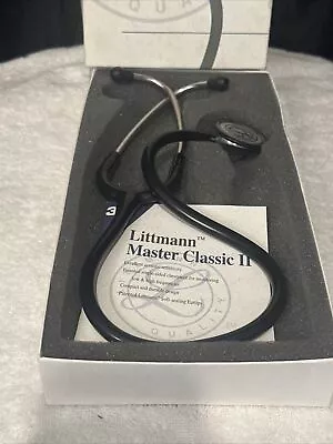 Buy 3M™ Littmann® Master Classic II™ Stethoscope -Black • 139.99$