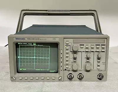 Buy Tektronix TDS340 ~ 2-Channel Digital Real Time Oscilloscope ~ 100MHz 500MS/S • 149.90$