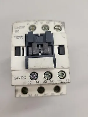 Buy Schneider Electric CAD32 Relay, 5 Pole, 10A, DIN Rail Mount Free Shipping D2 • 17.09$