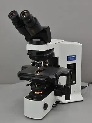 Buy Olympus BX51 Upright Microscope BX51TF W/ 40x & (2) 100x Objectives • 5,400$