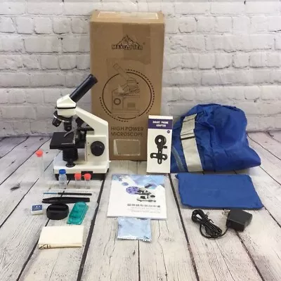 Buy Maxlapter W-R851 High Powered Microscope Kit With Smart Phone Adapter • 83.06$