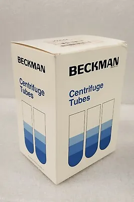 Buy Beckman  355642  31 ML Open-Top Thick-wall Polypropylene Tube 25 X 89mm - 24 Pk  • 99$