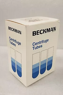 Buy Beckman  355642  32 ML Open-Top Thick-wall Polypropylene Tube 25 X 89mm - 25Pk  • 139$