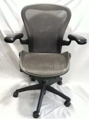 Buy Herman Miller Aeron Mesh Chair Medium Size B Read Description Local Pick Up Only • 249.99$