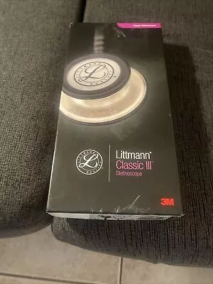 Buy 3M 5811 Littmann Classic III Smoke-Finish Monitoring Stethoscope With 27  Black • 70$