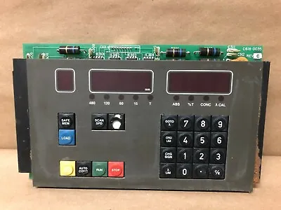 Buy Perkin Elmer Front Control Board For UV/VIS Spectrophotometers C618-0048 Part • 51$
