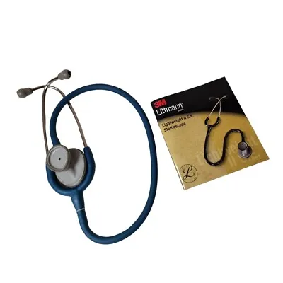 Buy Classic 3M Littmann Lightweight II SE Stethoscope 28 Inch 71 CM Blue Color 2452 • 60$