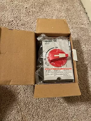 Buy SQUARE D MD3304X Disconnect Switch,30A,600VAC,3PH NEW IN BOX • 140$
