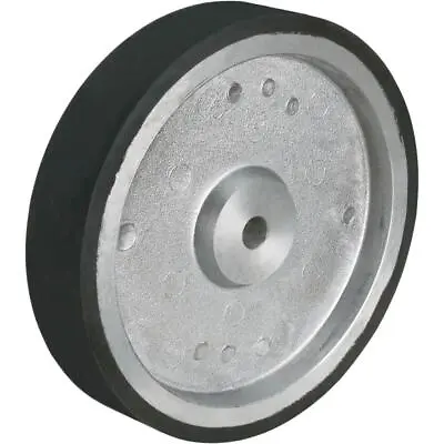 Buy Grizzly G9242 10  Aluminum /Rubber Wheel For G1015 • 153.95$