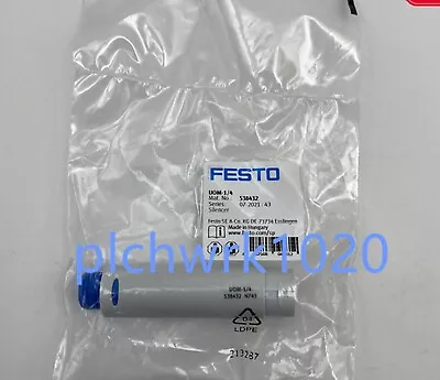 Buy 1 PCS NEW IN BOX Festo Silencer UOM-1/4 538432 • 26.32$