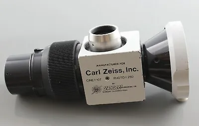 Buy Urban Carl Zeiss OPMI Surgical Microscope Cine F 107 Photo F 250 Camera Adapter  • 349.99$