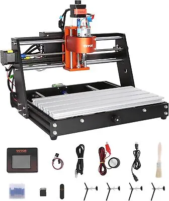 Buy VEVOR CNC Router Machine, 120W 3 Axis GRBL Control Wood Milling Kit 300x200x60mm • 175.99$