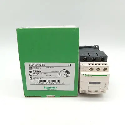Buy Schneider Electric LC1D18BD 24VDC Contactor • 45$