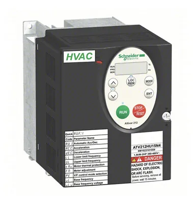Buy HVAC SCHNEIDER ELECTRIC Variable Frequency • 800$