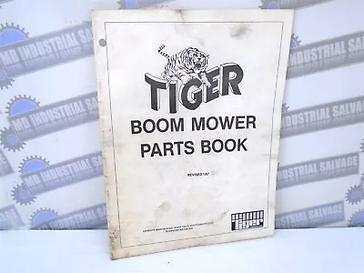 Buy TIGER CORPORATION - Boom Mower - PARTS BOOK TC-2C-887 - Revised 1/87 (PRE-OWNED) • 14.49$