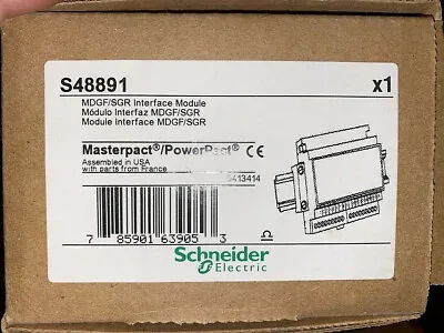 Buy Schneider Electric S48891 Modified Differential Ground Fault Interface Module • 375$