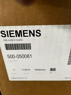 Buy New Siemens Pad-4 Enclosure In Factory Box (4 Available, Free Shipping!) • 119.95$