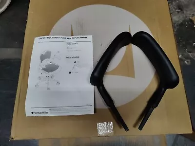 Buy New Oem Herman Miller Caper Multitask Chair Arms Black  • 79.99$