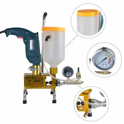 Buy Grouting Machine Grouting Injection Pump High Pressure Leak Stoppage Machine110V • 266$