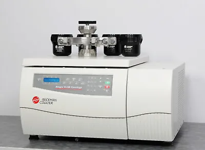 Buy Beckman Coulter Allegra X-15R Refrigerated Benchtop Centrifuge & SX4750A Rotor • 5,968.85$