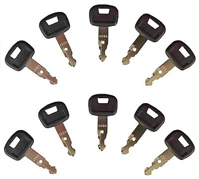 Buy 10 Kubota Mini Excavator Ignition Keys Fits U35 KX36 KX61 KX71 KX91 KX121 KX161 • 14.79$