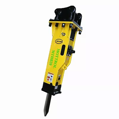 Buy Skid Steer ,Excavator Mini Hydraulic Breaker Hammer  0.8-1.8 Ton 40 301 301.5 • 2,499.99$