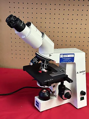 Buy Zeiss Axiostar Plus  Microscope With CP-Achromat 5x 10x 40x 100x Objectives • 530$