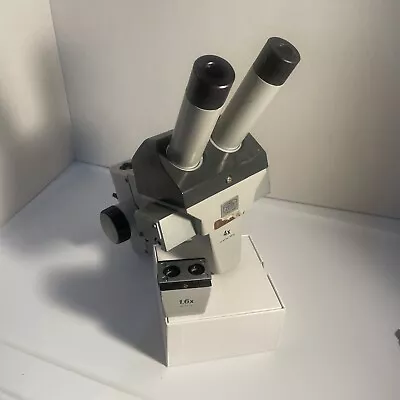 Buy Carl Zeiss 47 50 03 Stereo Microscope W/ Zeiss 47 50 32 & 34 4X Head Objectives • 25.90$