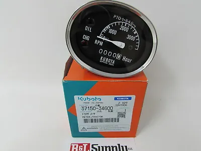 Buy New Genuine Kubota Engine Tractor Hour Meter Tachometer Part # 37150-34600 • 120$
