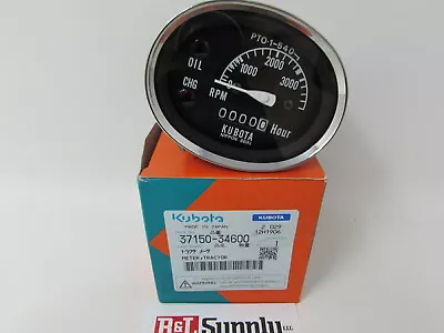 Buy New Genuine Kubota Engine Tractor Hour Meter Tachometer Part # 37150-34600 • 130.98$