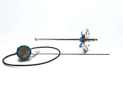 Buy Daily Thermetrics RTD Sensor Probe, 18  Flanged Tapered Thermowell, Thermocouple • 142.45$