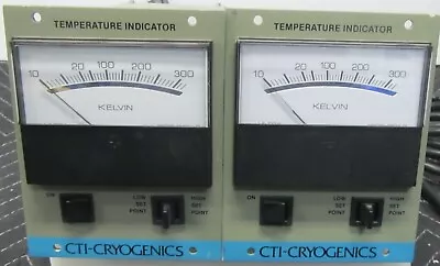 Buy CTI-Cryogenics Temperature Indicator Two Gauges Kelvin Scale • 129$