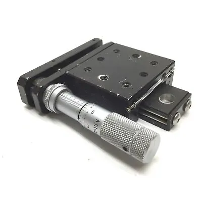 Buy Ball Bearing Stage W: 1-3/4  T: 1-1/2  L: 1-5/8  H: 3/4  W/Mitutoyo Micrometer • 55$