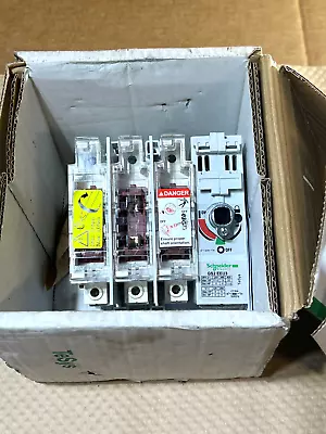 Buy SCHNEIDER ELECTRIC* GS2EEU3 *TeSys GS - Switch-Disconnector-Fuse * 3 P* UL 30 A • 187$