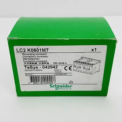 Buy Schneider Electric LC2K0601M7 TeSys-042942 Reversing Contactor 3-Pole ~NEW~ • 31.99$