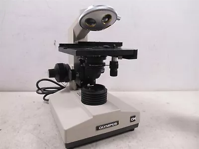 Buy Olympus CH CHA Microscope Body With Mechanical Stage No Objectives • 149.95$